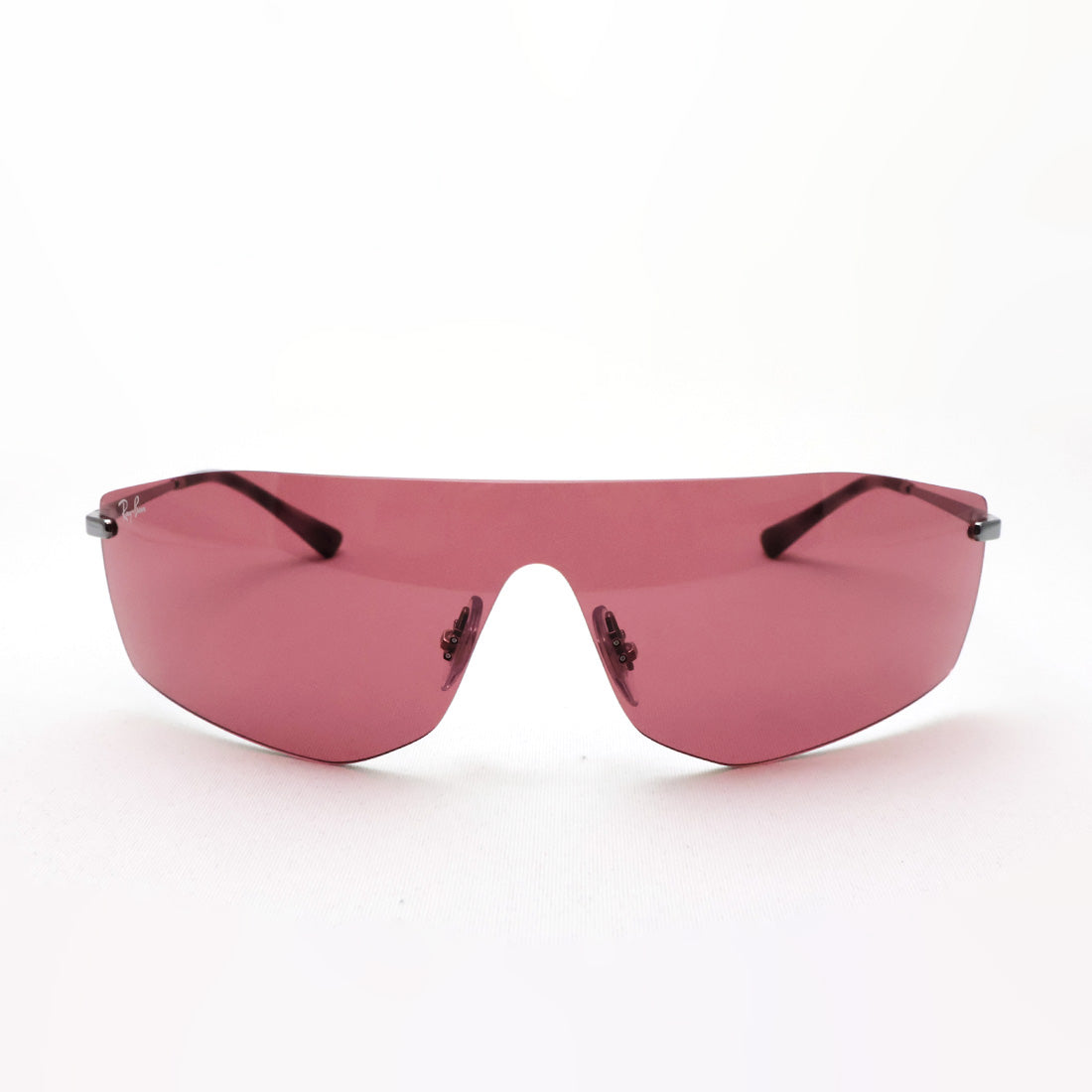 レイバン サングラス Ray-Ban RB3781 00475 41 Alix リムレス フルレンズ スクエア シルバー系