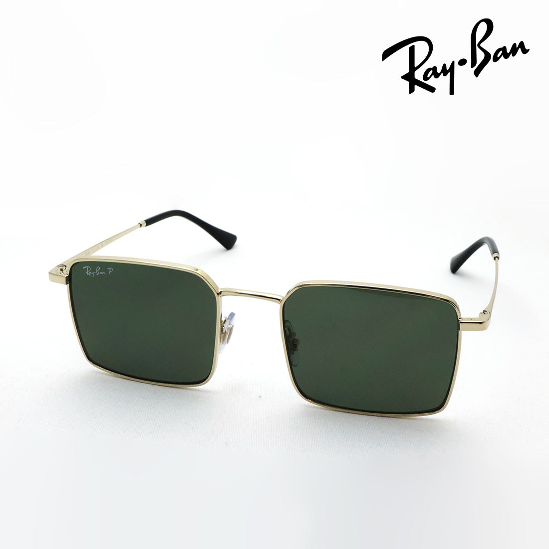 レイバン 偏光サングラス Ray-Ban RB3782 92139A 50 53 バイオベース スクエア ゴールド系