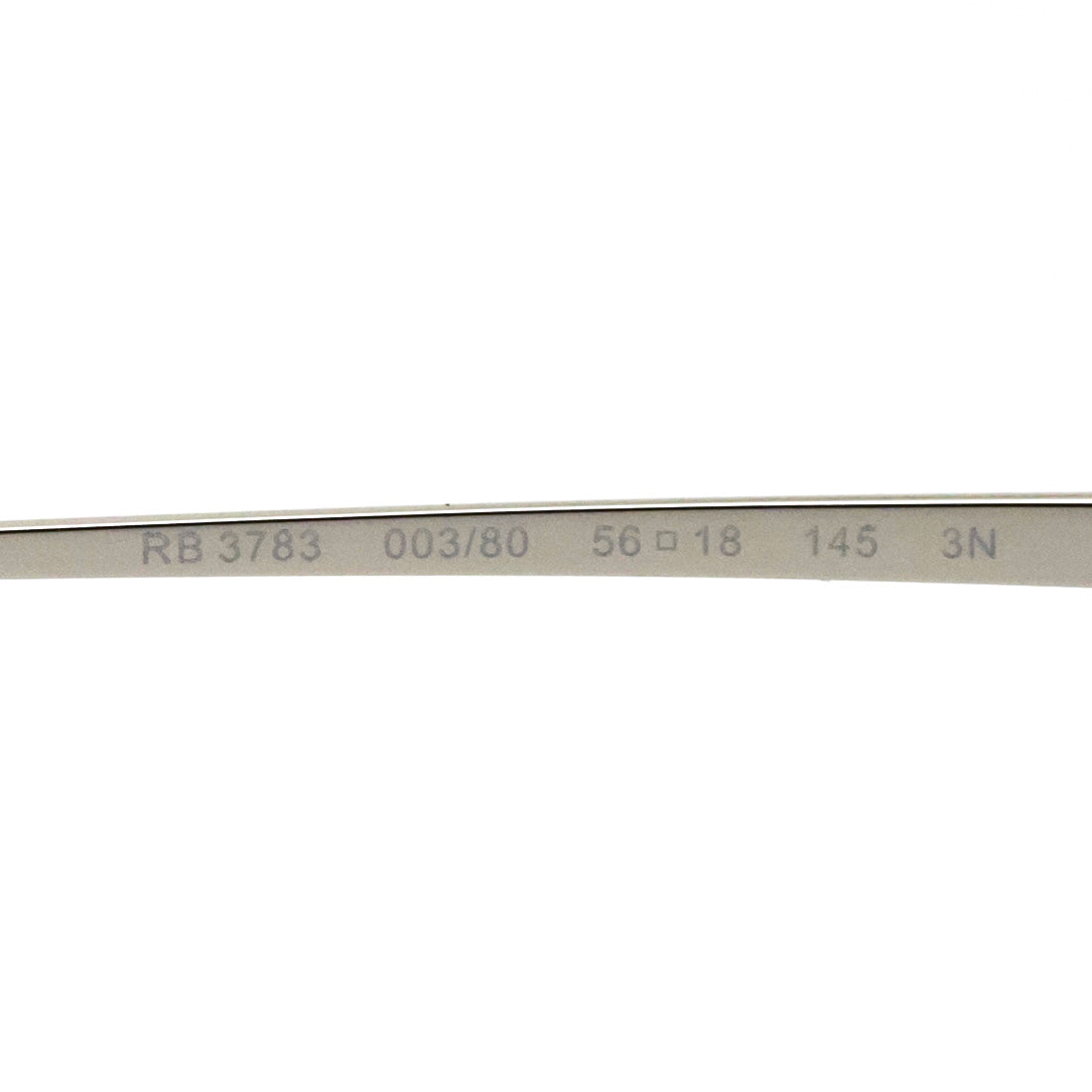 レイバン サングラス Ray-Ban RB3783 00380 53 56 Drea ドレア キャットアイ シルバー系