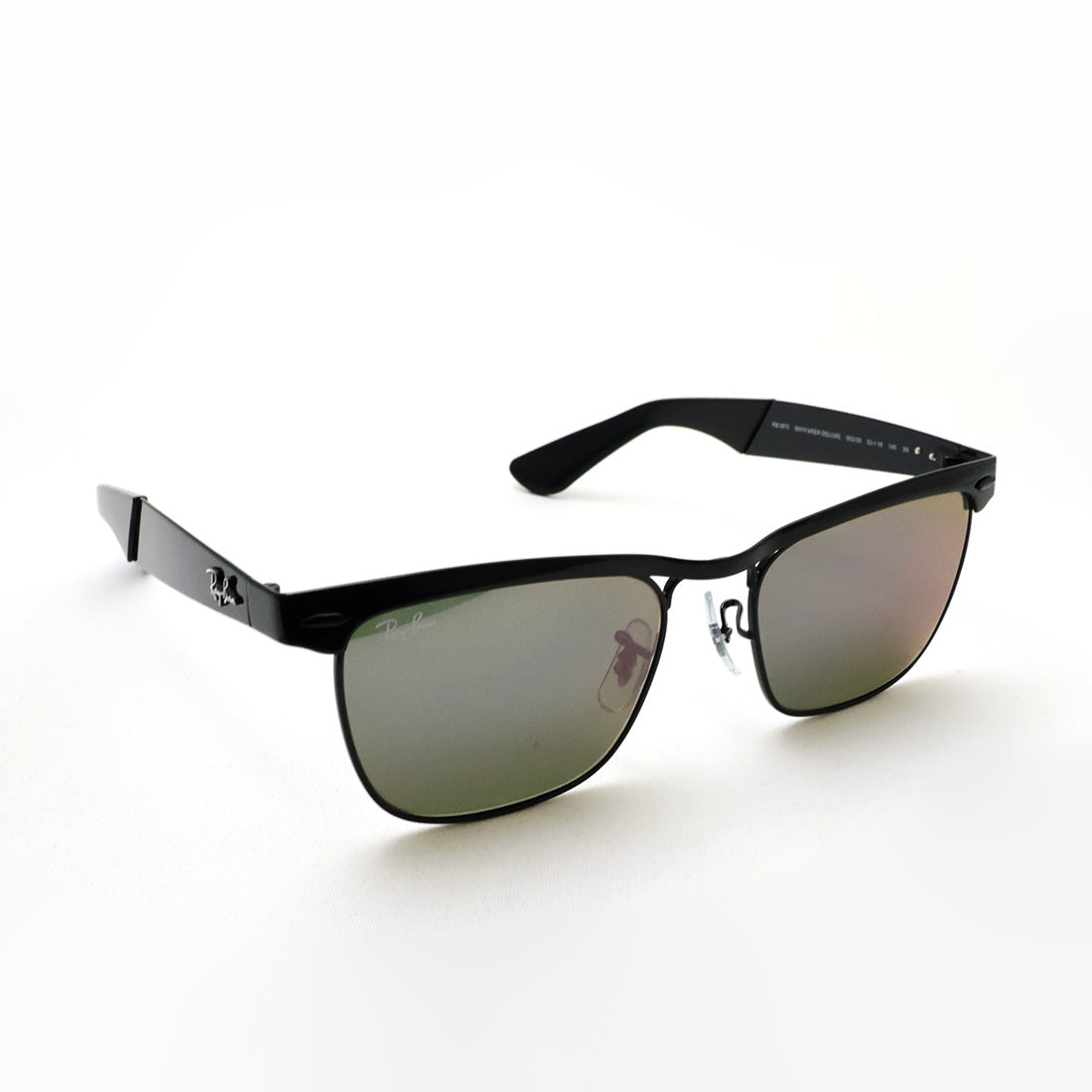 レイバン サングラス Ray-Ban RB3875 00239 53 WAYFARER DELUXE ウェイファーラー デラックス スクエア ブラック系