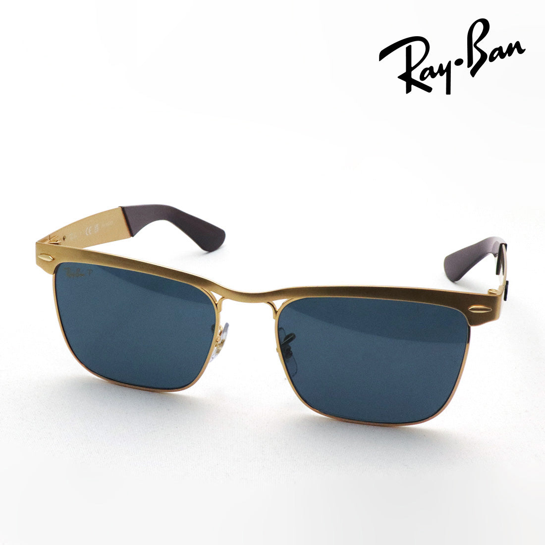 レイバン 偏光サングラス Ray-Ban WAYFARER DELUXE ウェイファーラー デラックス RB3875 92763R 53 56 スクエア