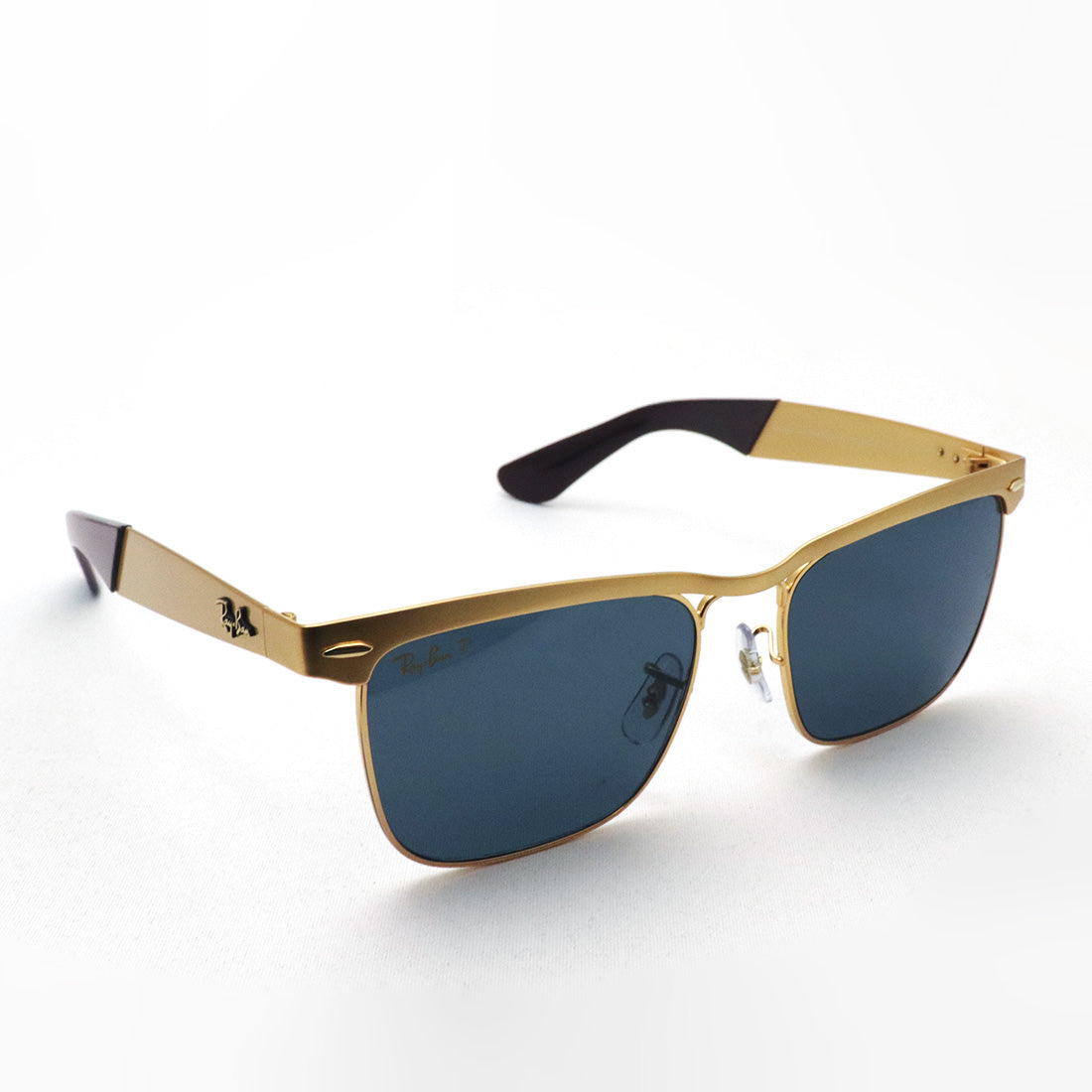 レイバン 偏光サングラス Ray-Ban WAYFARER DELUXE ウェイファーラー デラックス RB3875 92763R 53 56 スクエア