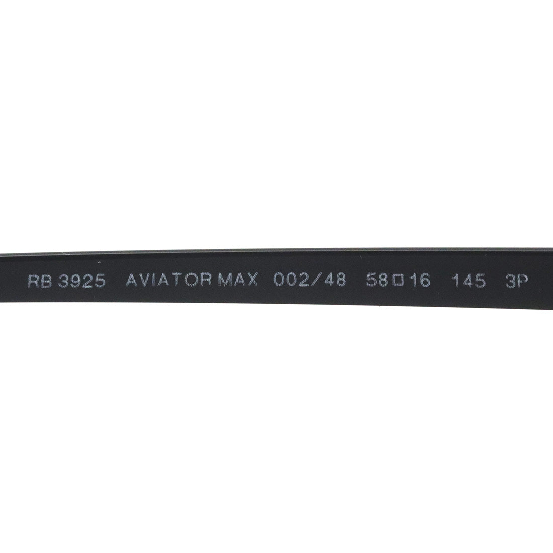 レイバン 偏光サングラス AVIATOR MAX アビエーター マックス Ray-Ban RB3925 00248 58 62