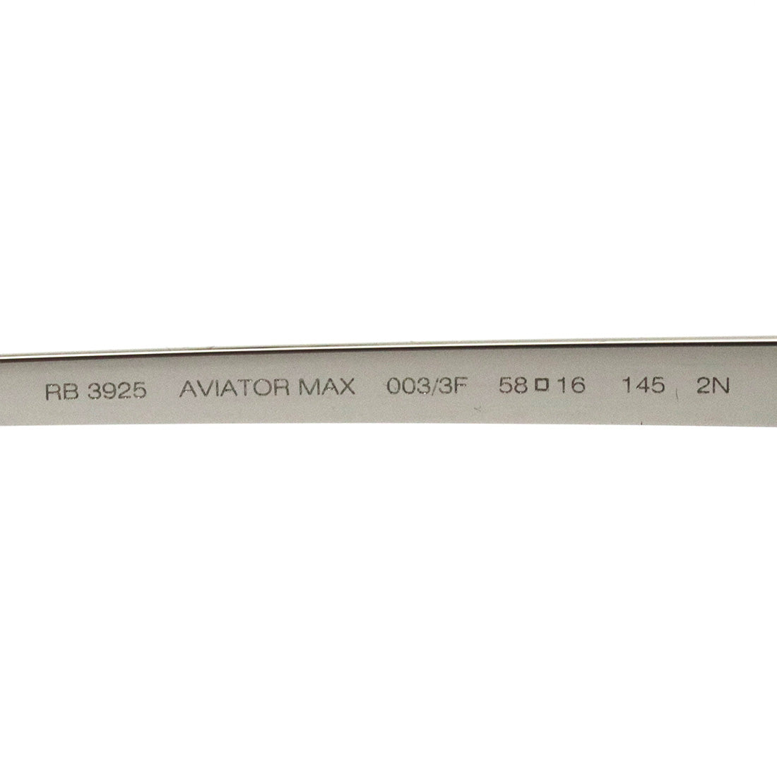 レイバン サングラス AVIATOR MAX アビエーター マックス Ray-Ban RB3925 0033F 58 62