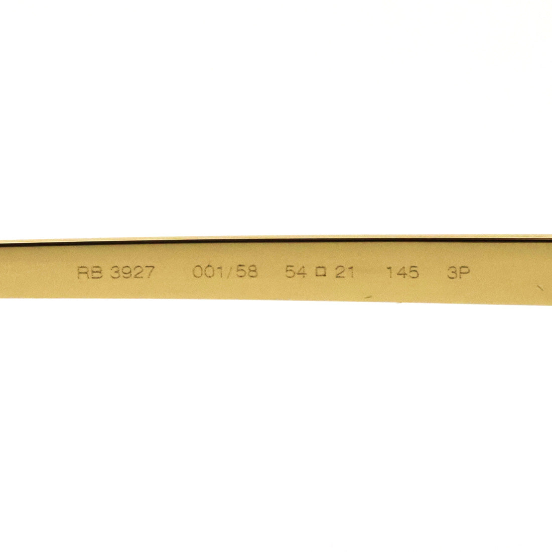レイバン 偏光サングラス Ray-Ban RB3927 00158 54 A$AP ROCKY スクエア ゴールド系
