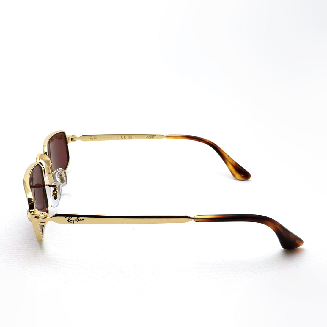 レイバン 偏光サングラス Ray-Ban RB3927 001AF 54 A$AP ROCKY スクエア ゴールド系