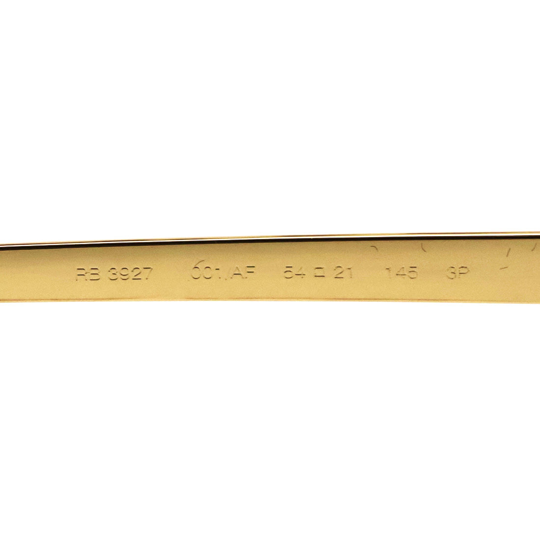 レイバン 偏光サングラス Ray-Ban RB3927 001AF 54 A$AP ROCKY スクエア ゴールド系