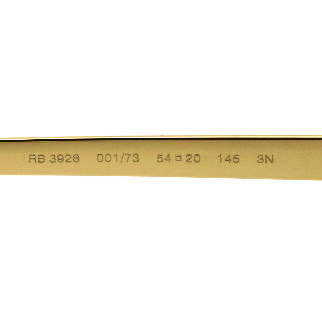 レイバン サングラス Ray-Ban RB3928 00173 54 A$AP ROCKY リムレス スクエア ゴールド系
