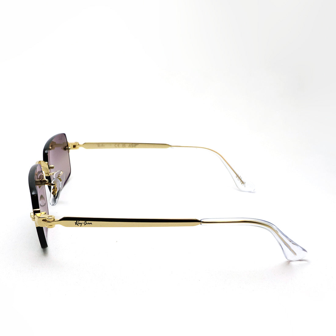 レイバン サングラス Ray-Ban RB3928 0017I 54 A$AP ROCKY リムレス スクエア ゴールド系