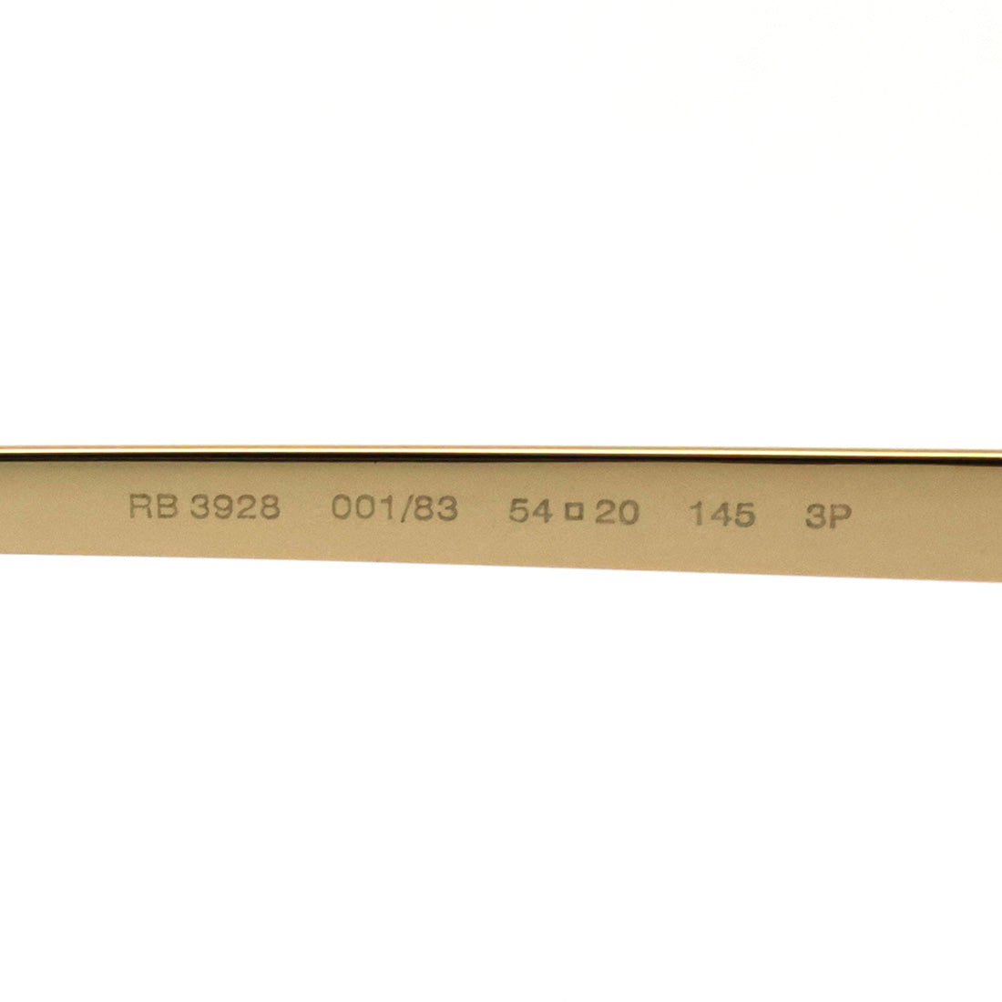 レイバン 偏光サングラス Ray-Ban RB3928 00183 54 A$AP ROCKY リムレス スクエア ゴールド系