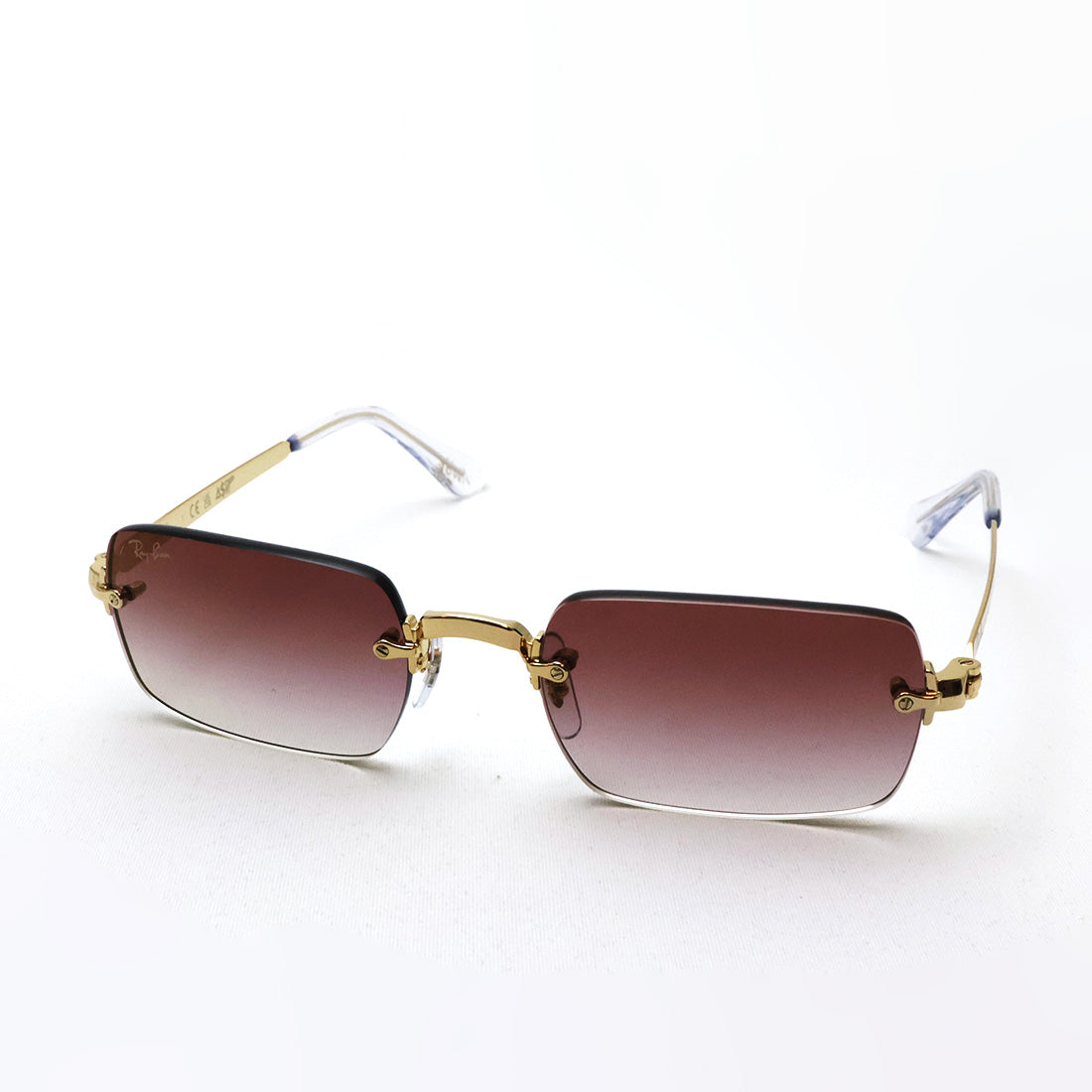 レイバン サングラス Ray-Ban RB3928 0018H 54 A$AP ROCKY リムレス スクエア ゴールド系