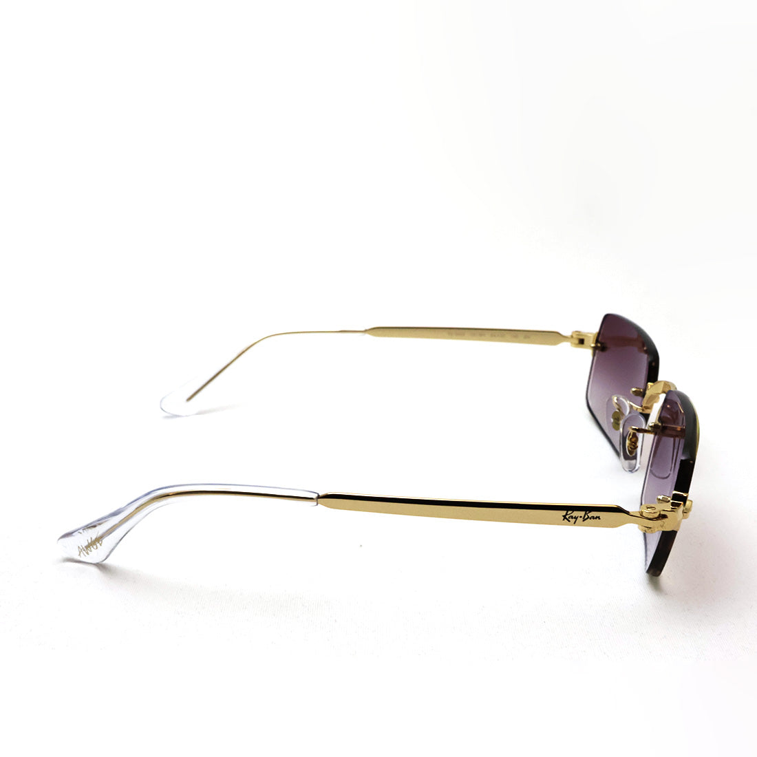 レイバン サングラス Ray-Ban RB3928 0018H 54 A$AP ROCKY リムレス スクエア ゴールド系