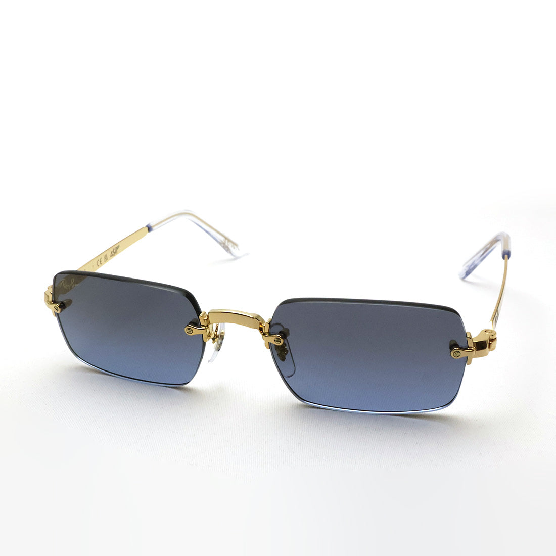 レイバン サングラス Ray-Ban RB3928 001S2 54 A$AP ROCKY リムレス スクエア ゴールド系