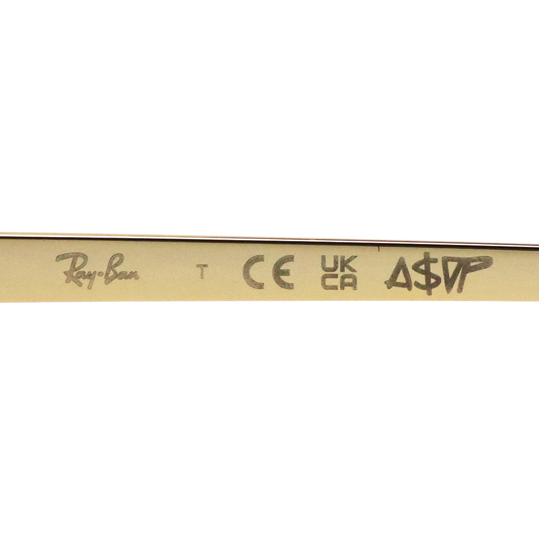 レイバン サングラス Ray-Ban RB3928 001S2 54 A$AP ROCKY リムレス スクエア ゴールド系