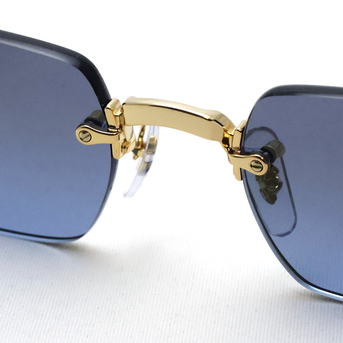 レイバン サングラス Ray-Ban RB3928 001S2 54 A$AP ROCKY リムレス スクエア ゴールド系