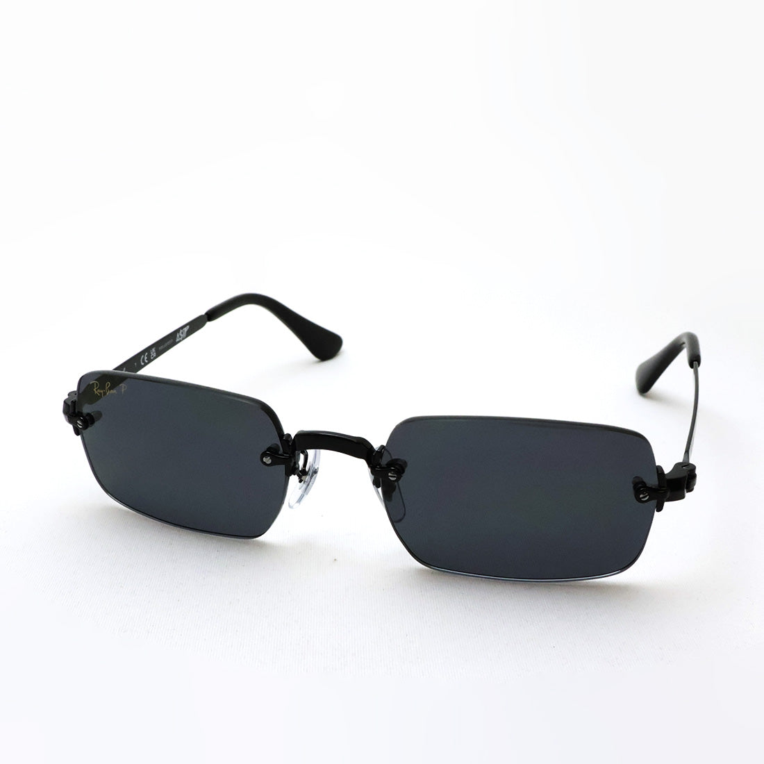 レイバン 偏光サングラス Ray-Ban RB3928 00281 54 A$AP ROCKY リムレス スクエア ブラック系