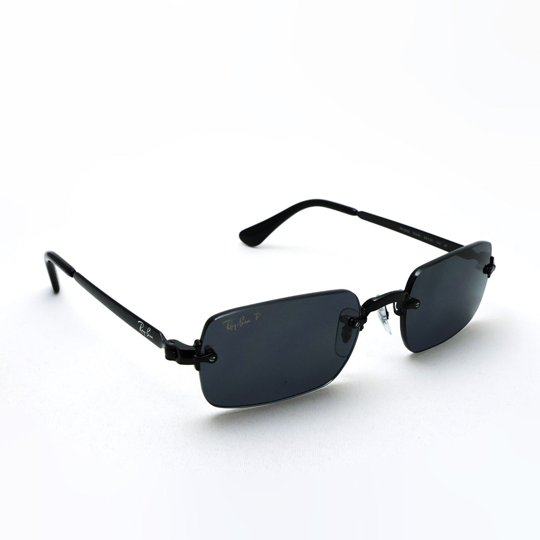 レイバン 偏光サングラス Ray-Ban RB3928 00281 54 A$AP ROCKY リムレス スクエア ブラック系