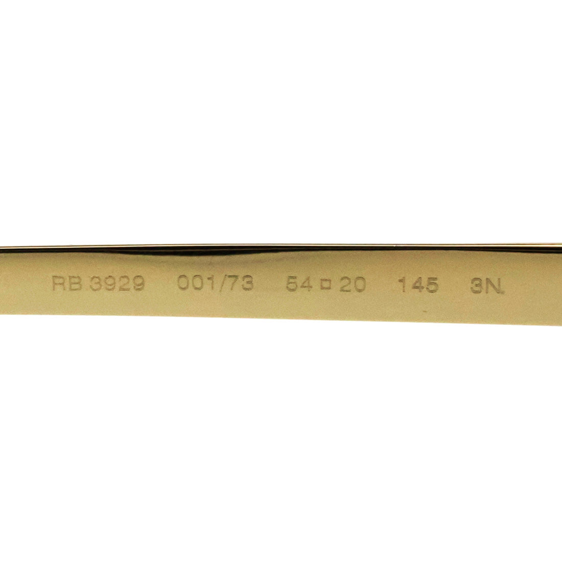 レイバン サングラス Ray-Ban RB3929 00173 54 A$AP ROCKY リムレス オーバル ゴールド系