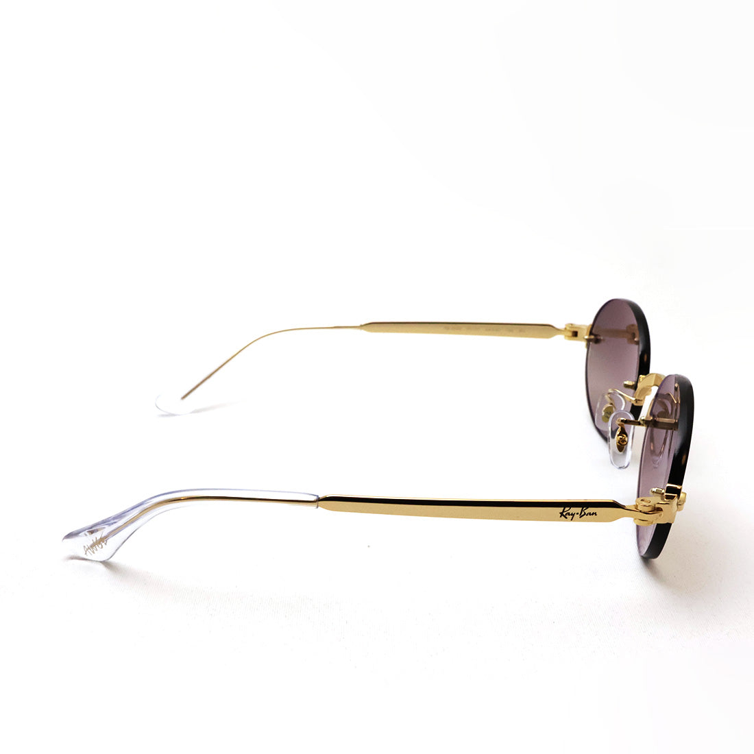 レイバン サングラス Ray-Ban RB3929 0017I 54 A$AP ROCKY リムレス オーバル ゴールド系