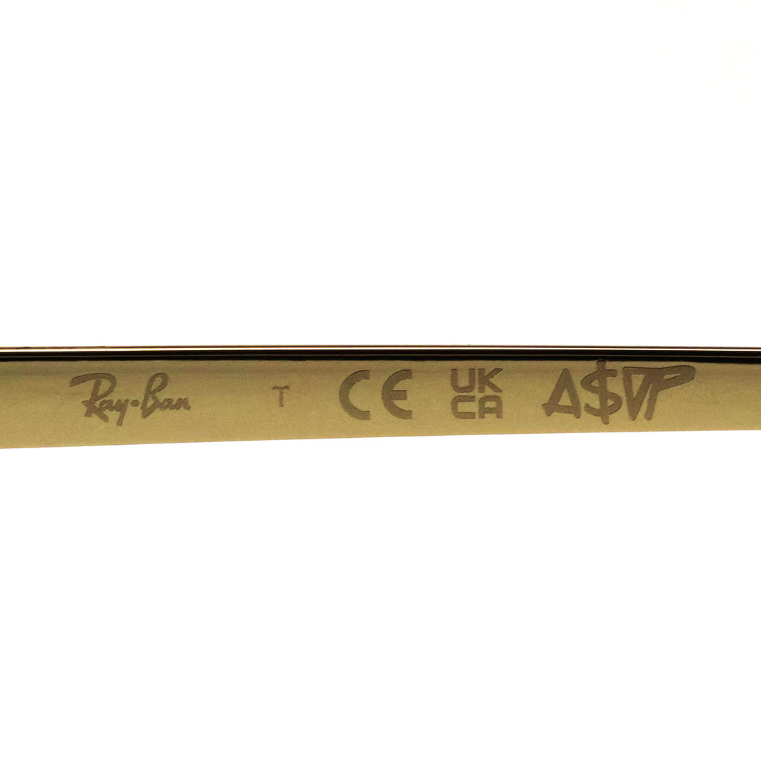 レイバン サングラス Ray-Ban RB3929 0017I 54 A$AP ROCKY リムレス オーバル ゴールド系