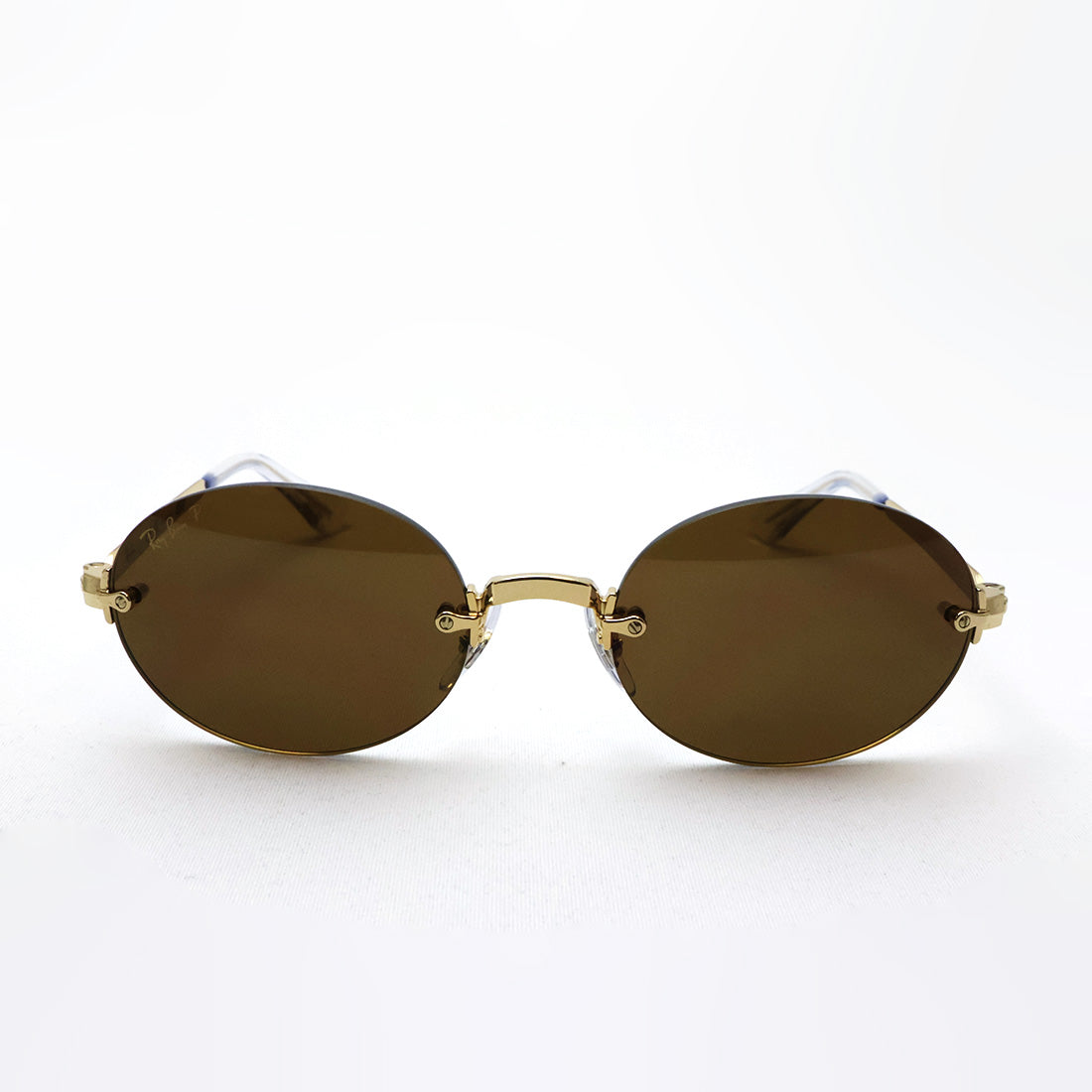 レイバン 偏光サングラス Ray-Ban RB3929 00183 54 A$AP ROCKY リムレス オーバル ゴールド系