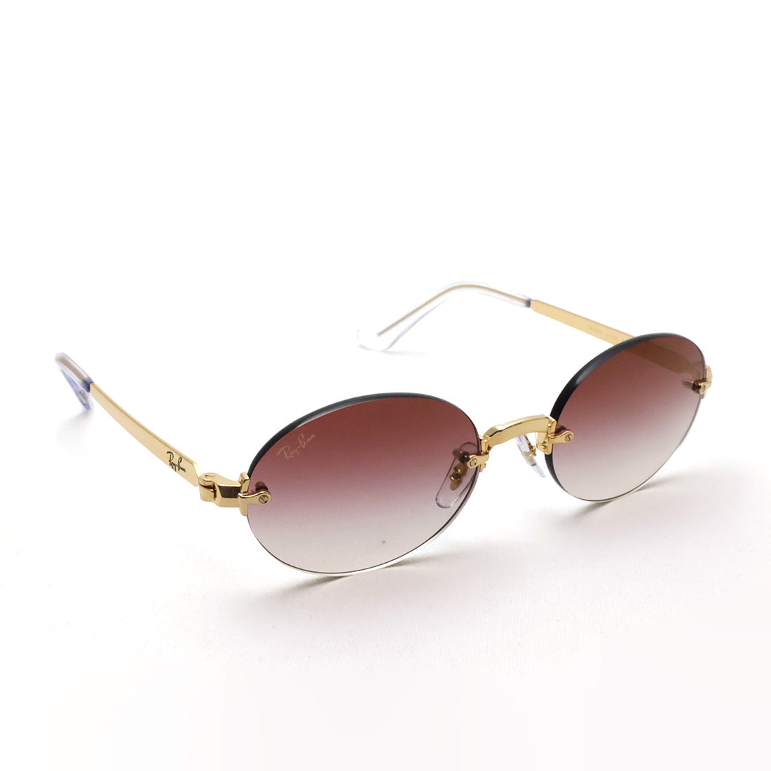 レイバン サングラス Ray-Ban RB3929 0018H 54 A$AP ROCKY リムレス オーバル ゴールド系