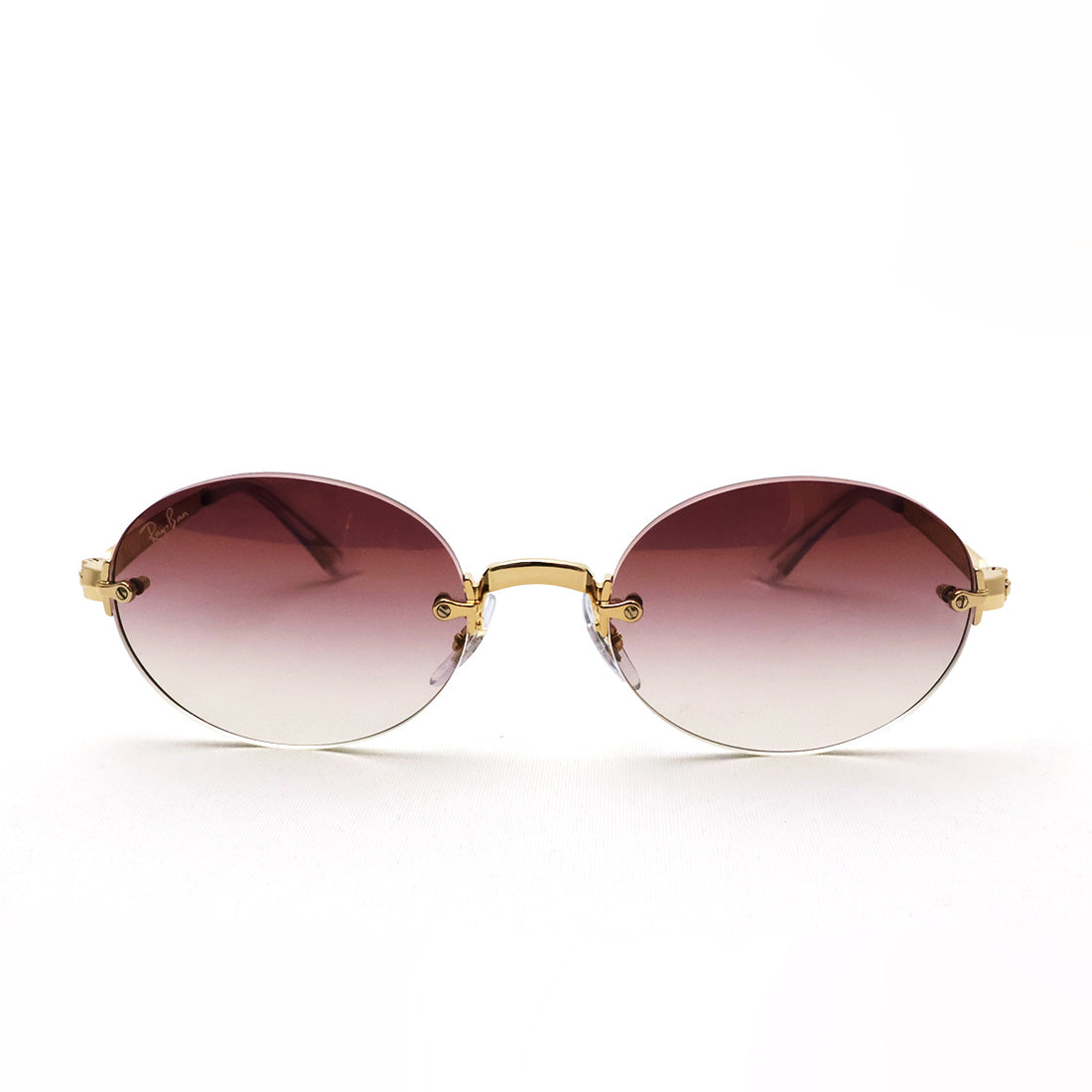 レイバン サングラス Ray-Ban RB3929 0018H 54 A$AP ROCKY リムレス オーバル ゴールド系