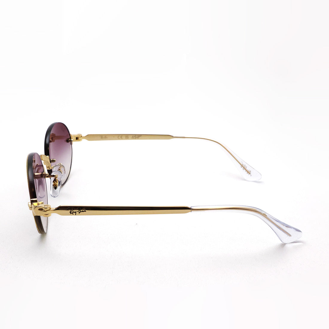 レイバン サングラス Ray-Ban RB3929 0018H 54 A$AP ROCKY リムレス オーバル ゴールド系