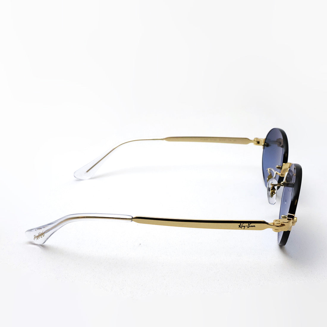 レイバン サングラス Ray-Ban RB3929 001S2 54 A$AP ROCKY リムレス オーバル ゴールド系