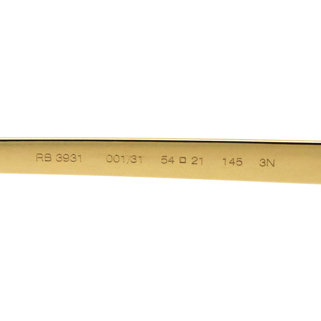レイバン サングラス Ray-Ban RB3931 00131 54 A$AP ROCKY オーバル ゴールド系