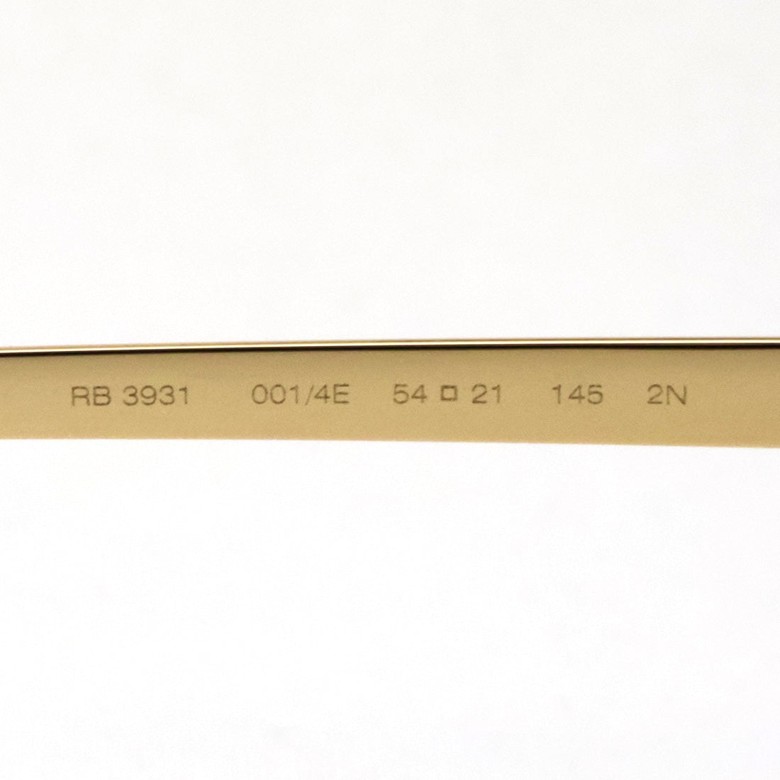 レイバン サングラス Ray-Ban RB3931 0014E 54 A$AP ROCKY オーバル ゴールド系