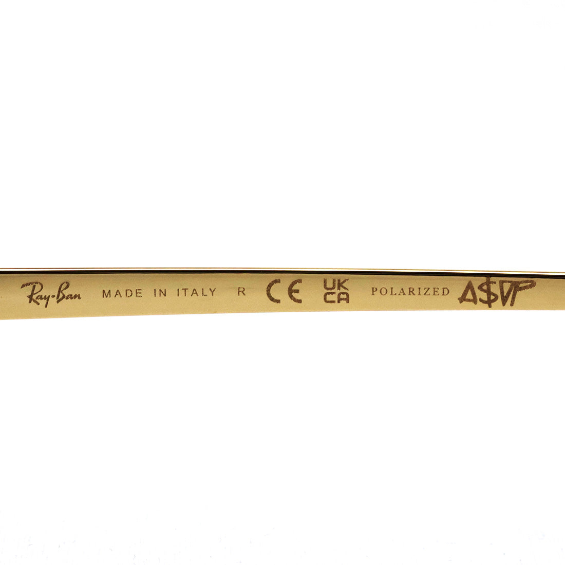 レイバン 偏光サングラス Ray-Ban RB3931 00158 54 A$AP ROCKY オーバル ゴールド系