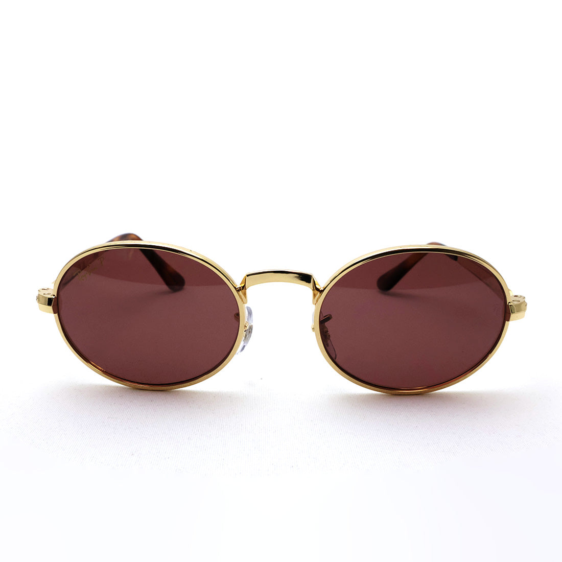 レイバン 偏光サングラス Ray-Ban RB3931 001AF 54 A$AP ROCKY オーバル ゴールド系