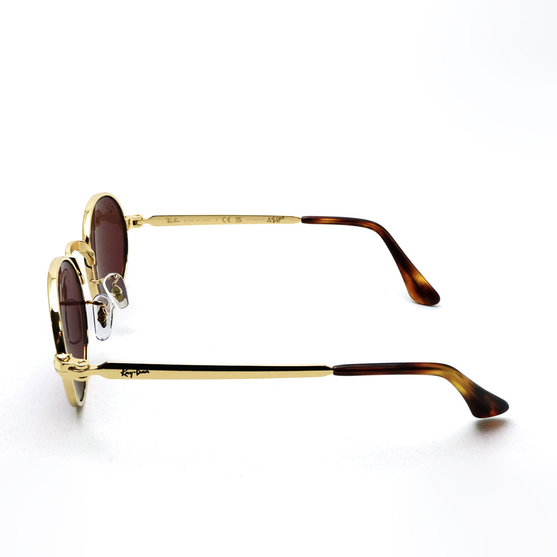 レイバン 偏光サングラス Ray-Ban RB3931 001AF 54 A$AP ROCKY オーバル ゴールド系