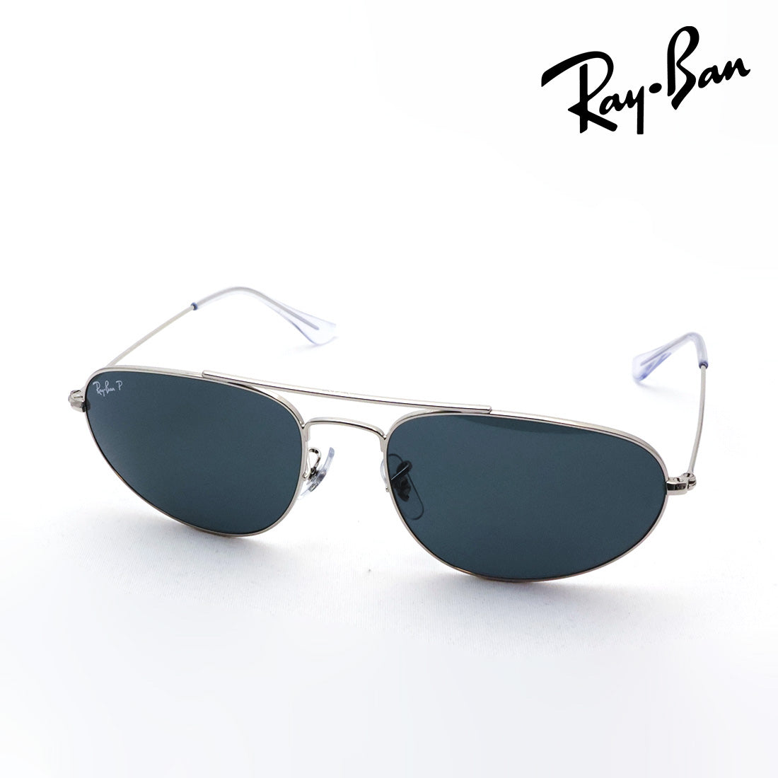 レイバン 偏光サングラス Ray-Ban RB3945 0033R 60 62 Explorer 4 ティアドロップ シルバー系