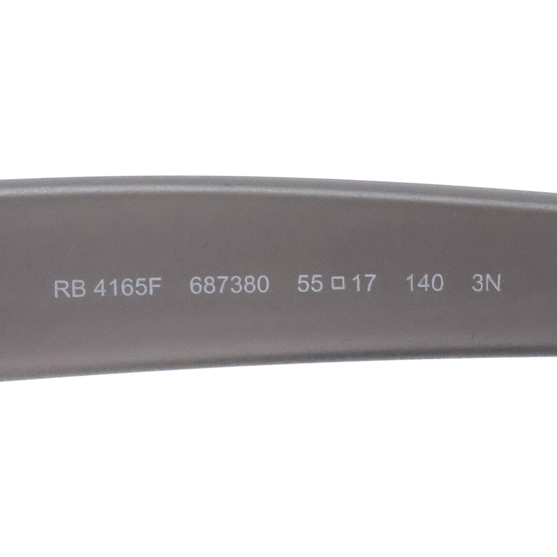 レイバン サングラス Ray-Ban JUSTIN ジャスティン RB4165F 687380 ウェリントン グレー系