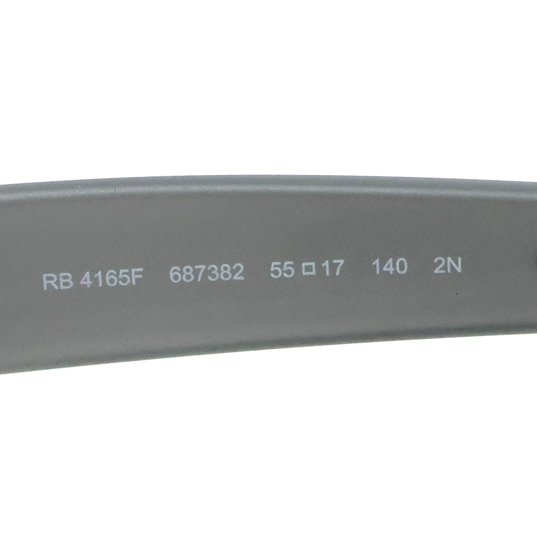 レイバン サングラス Ray-Ban JUSTIN ジャスティン RB4165F 687382 ウェリントン グレー系
