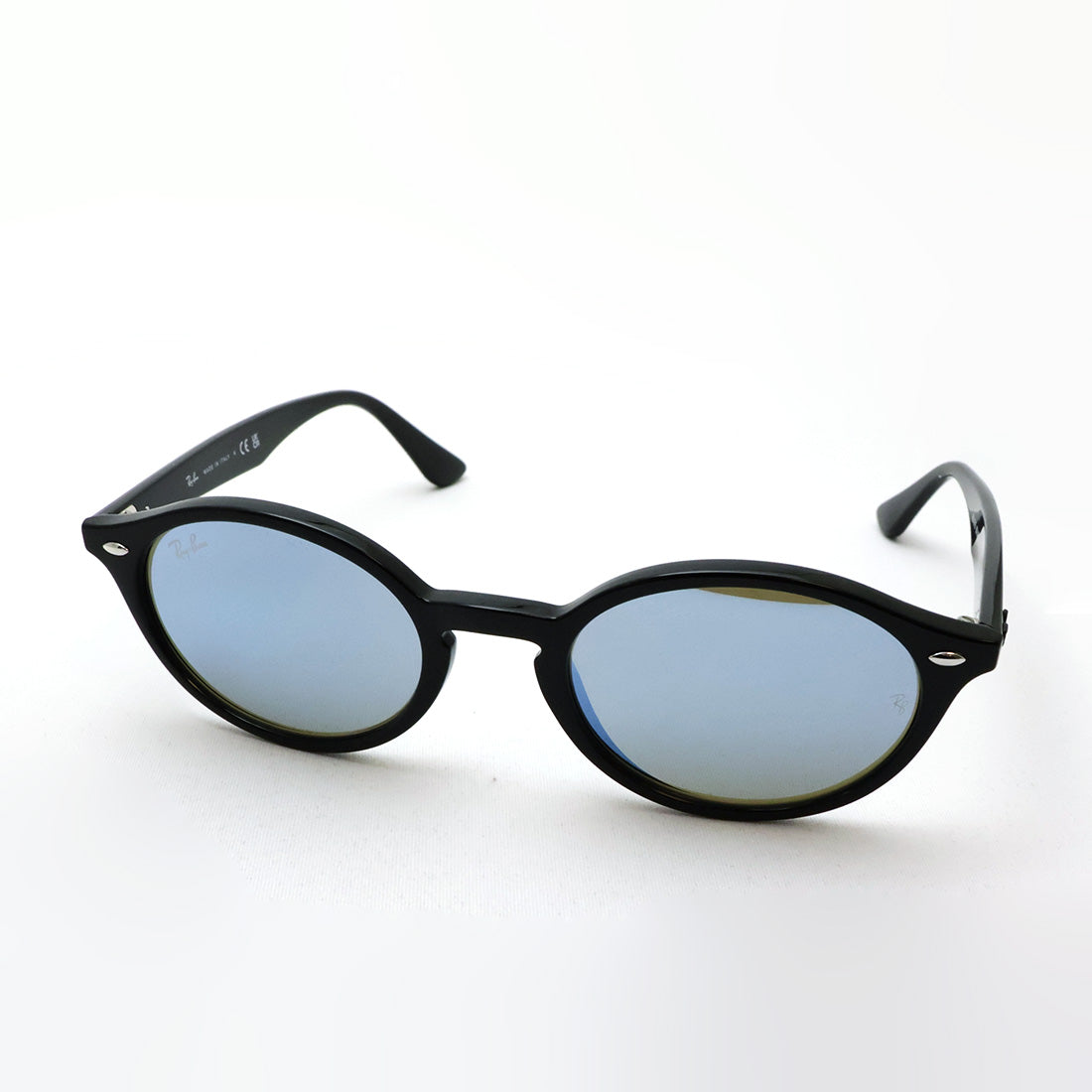 レイバン サングラス Ray-Ban RB4315 6018O 51 ミラー オーバル ブラック系
