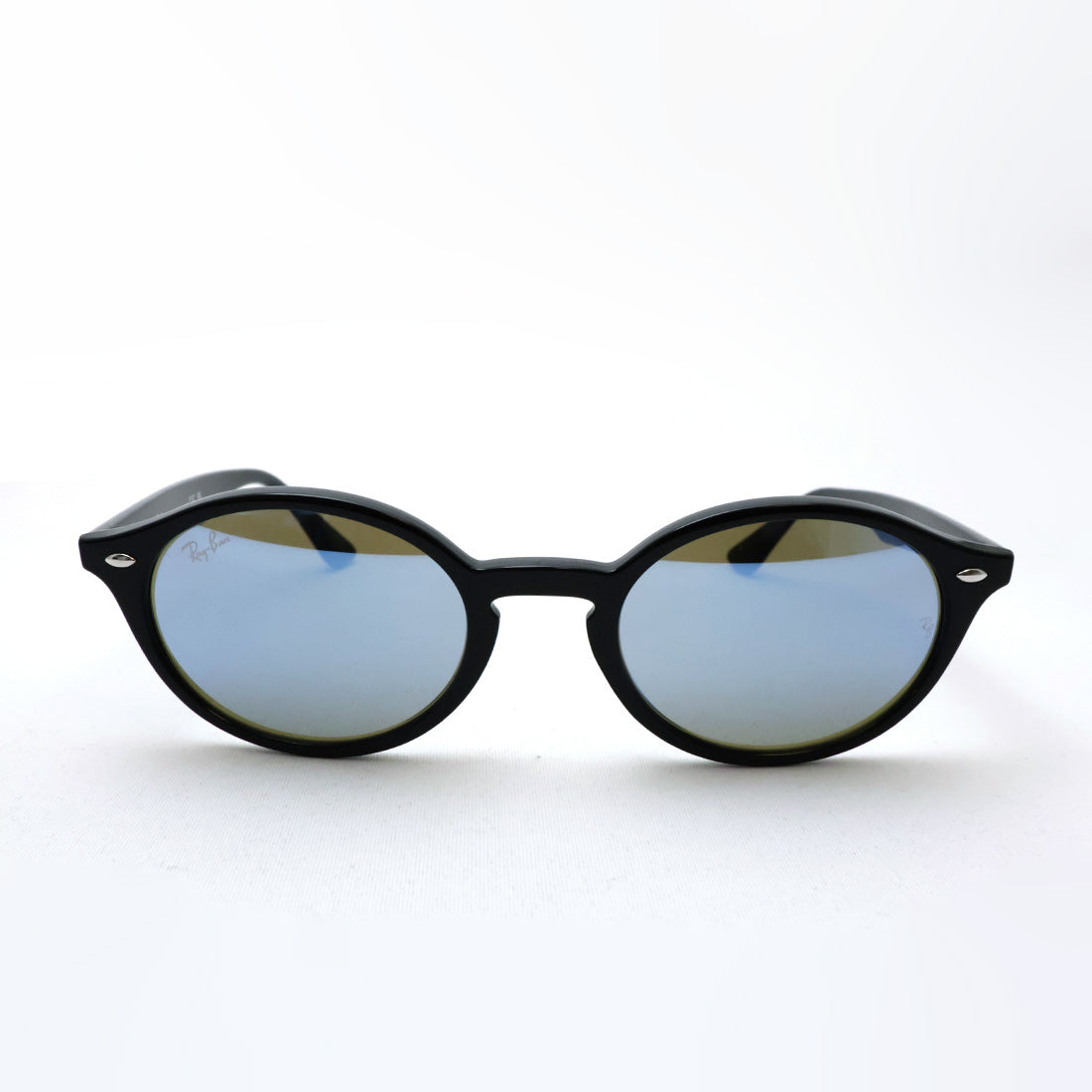 レイバン サングラス Ray-Ban RB4315 6018O 51 ミラー オーバル ブラック系
