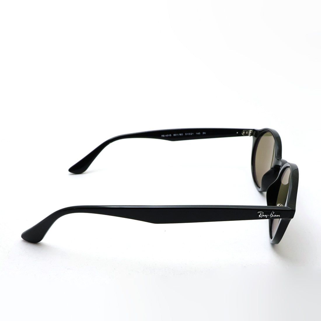 レイバン サングラス Ray-Ban RB4315 6018O 51 ミラー オーバル ブラック系