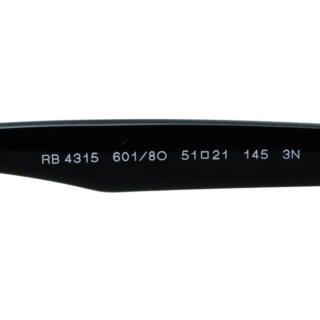 レイバン サングラス Ray-Ban RB4315 6018O 51 ミラー オーバル ブラック系