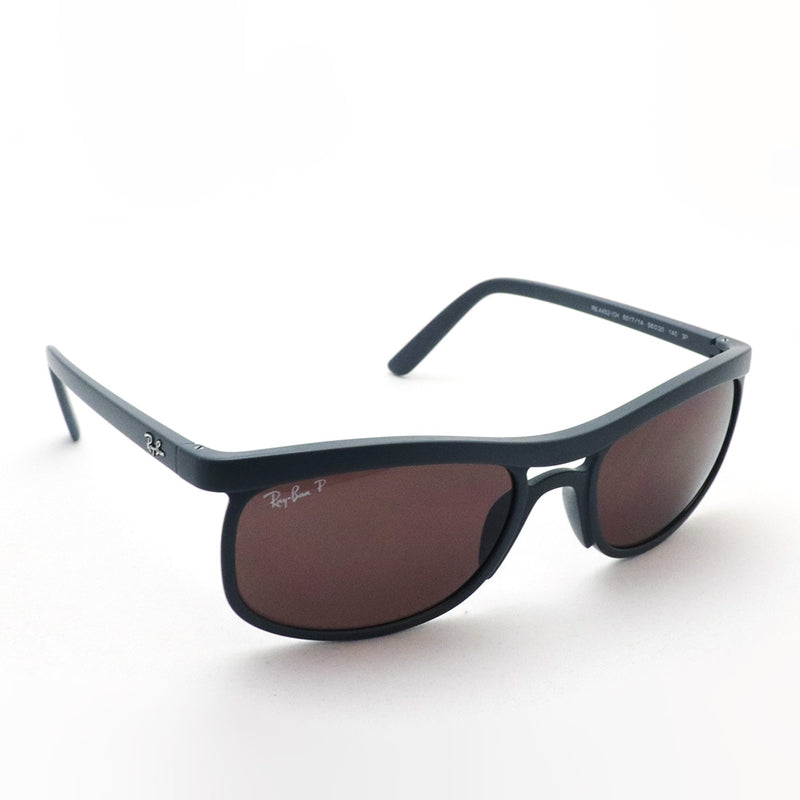 レイバン 偏光サングラス Ray-Ban RB4452CH 60171A 56 59 クロマンス CHROMANCE スクエア
