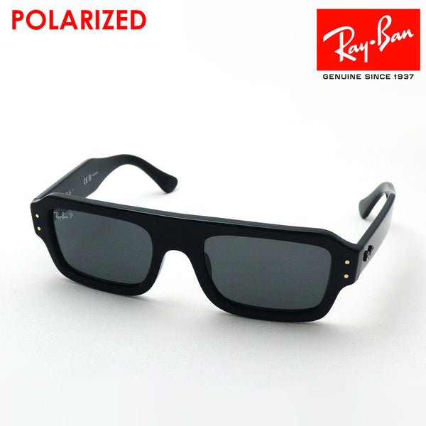 レイバン 偏光サングラス Ray-Ban FLACKO フラッコ RB4454F 667748 53 スクエア