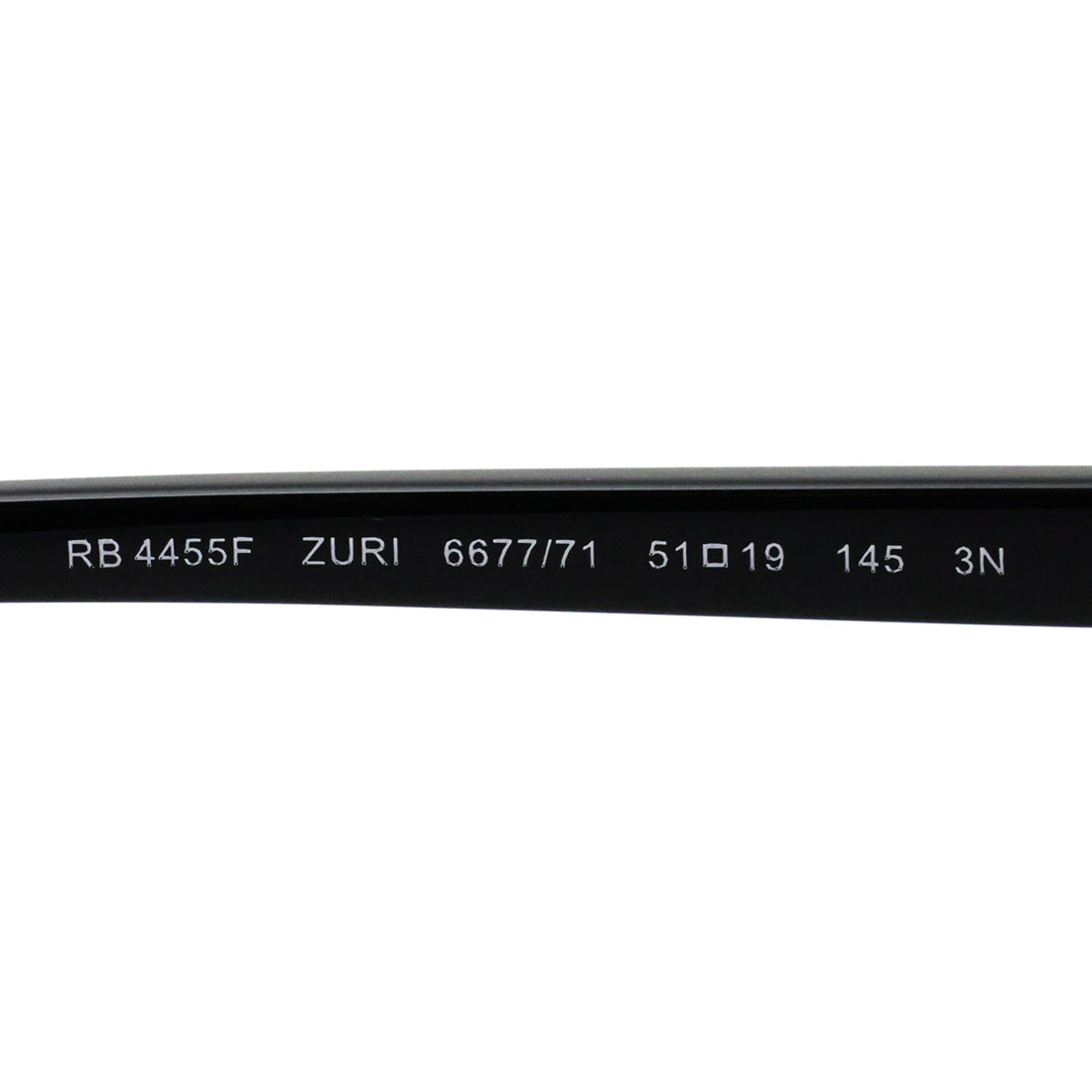 レイバン サングラス Ray-Ban ZURI ズリ RB4455F 66771 51 スクエア