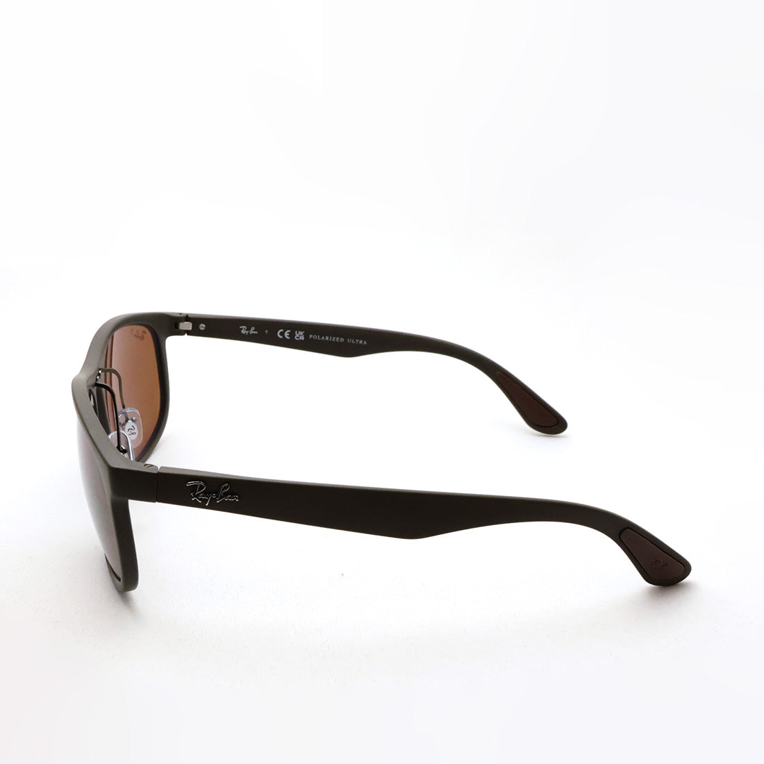 レイバン 偏光サングラス Ray-Ban RB4468 6124BB 59 LITEFORCE スクエア ブラウン系