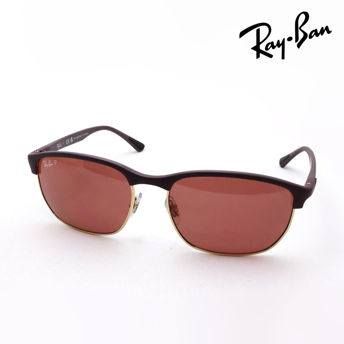 レイバン 偏光サングラス Ray-Ban RB4469 64451B 59 LITEFORCE スクエア レッド系