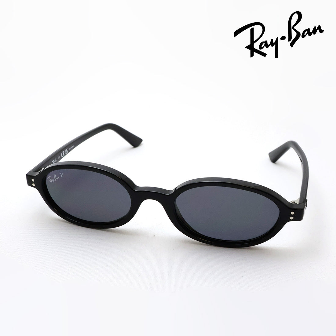 レイバン 偏光サングラス Ray-Ban RB4472 667781 48 51 KHAL カル バイオベース オーバル ブラック系