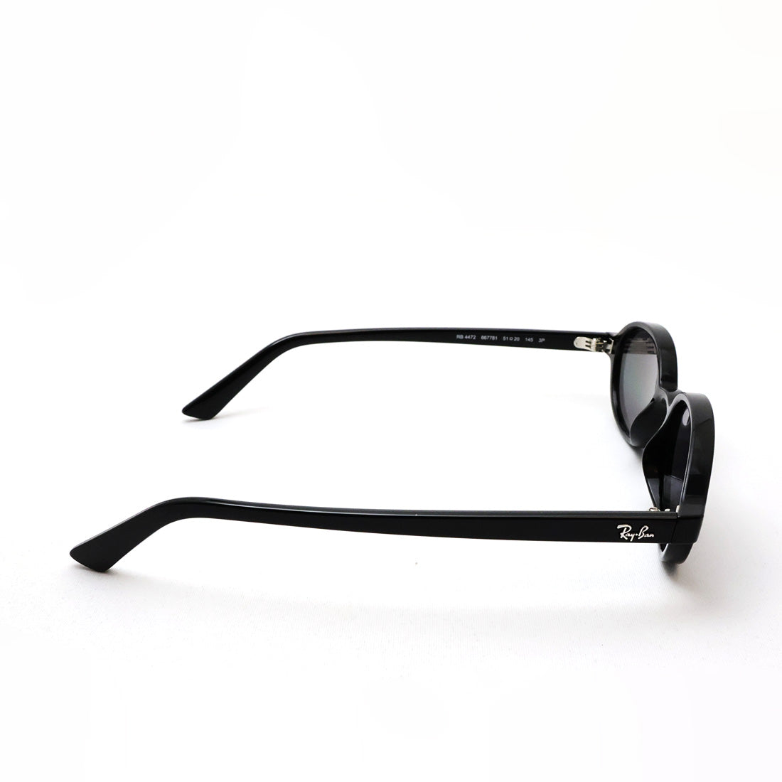 レイバン 偏光サングラス Ray-Ban RB4472 667781 48 51 KHAL カル バイオベース オーバル ブラック系
