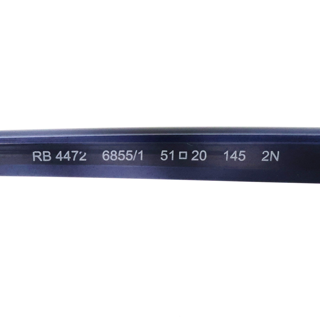 レイバン サングラス Ray-Ban RB4472 68551 48 51 KHAL カル バイオベース オーバル ブルー系