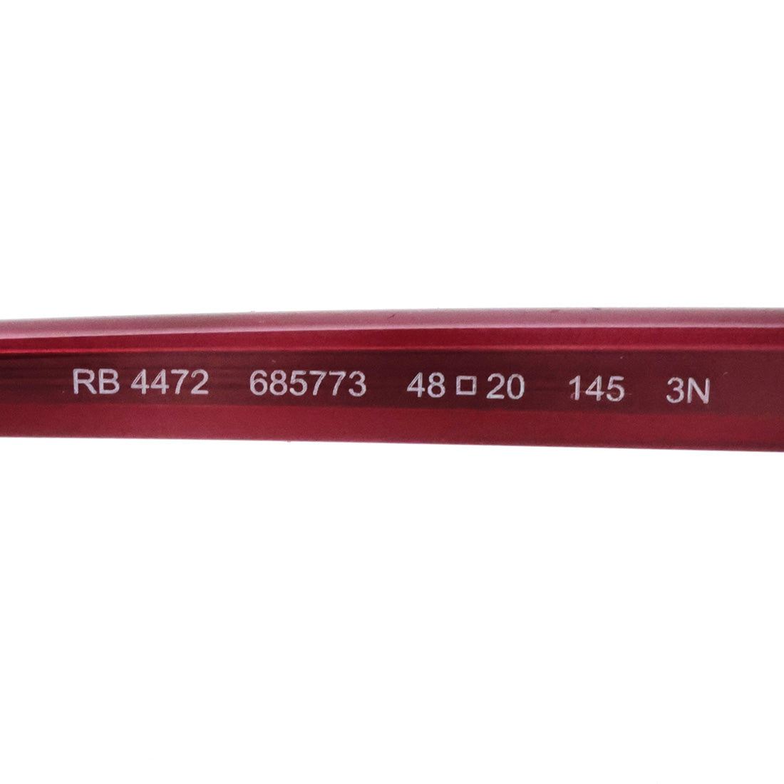 レイバン サングラス Ray-Ban RB4472 685773 48 51 KHAL カル バイオベース オーバル レッド系